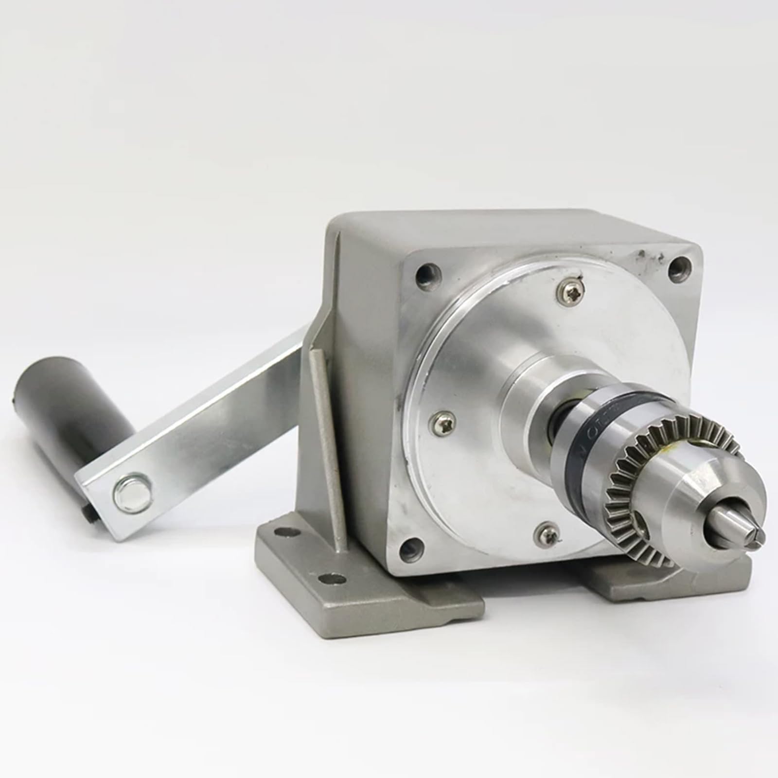 GYKOZY Manual Tapping Machine, Portable Drilling Threading Machine, Speed Ratio 1:7.5, Optional 1.5-13mm Drill Chuck, For Metal, Wood Plastic (1.5)