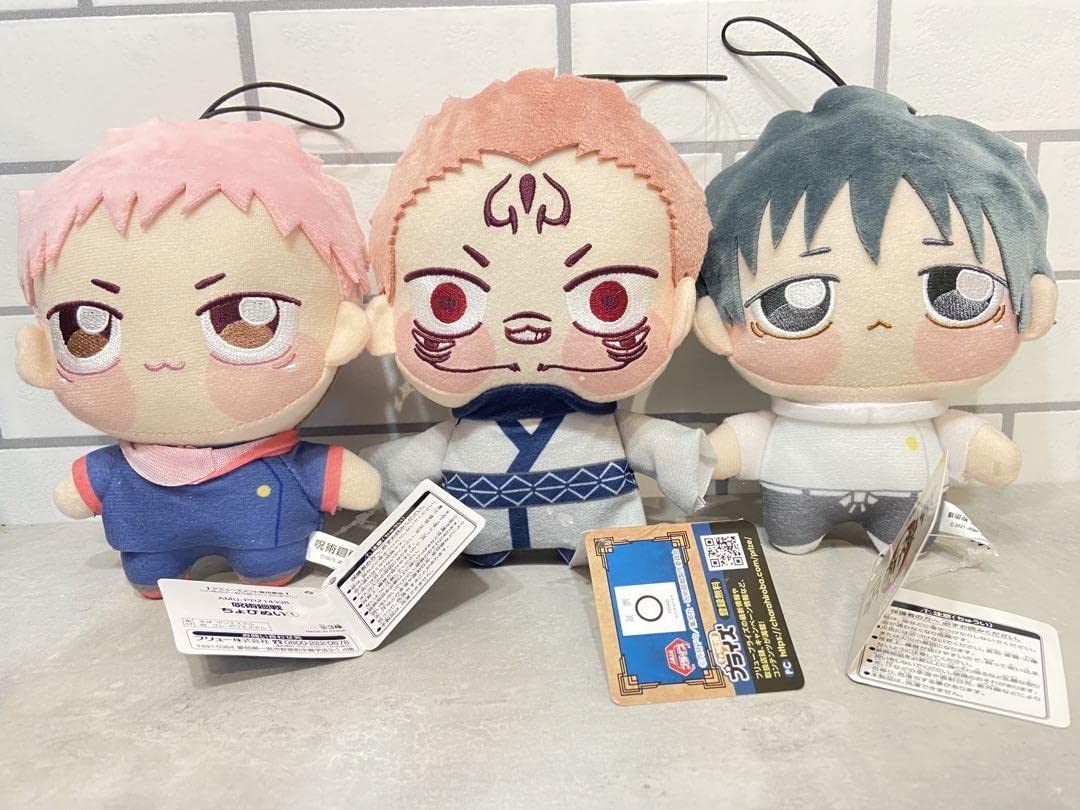 Amazon.co.jp: 呪術廻戦 ちょぴぬい 虎杖悠仁 両面宿儺 乙骨憂太
