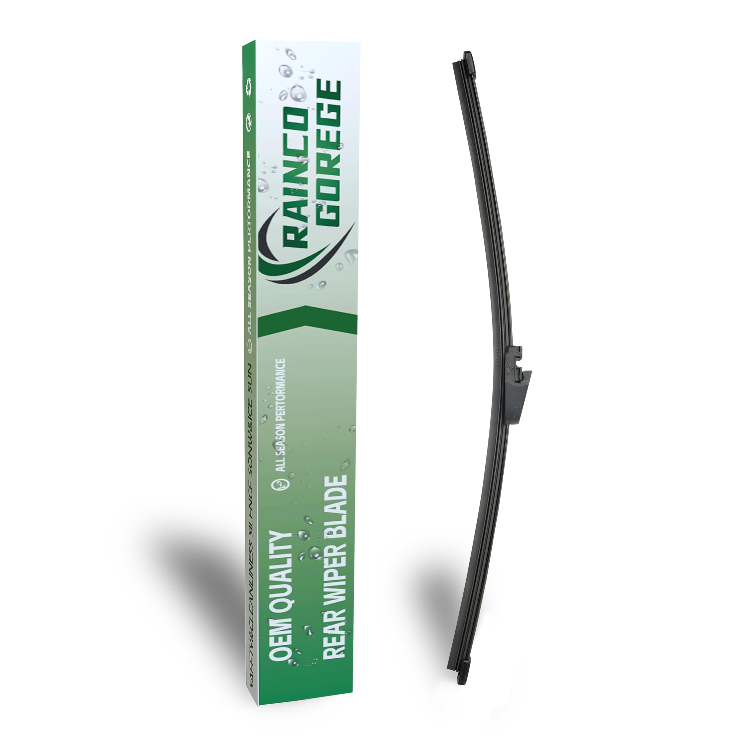 Photo 1 of 11”OEM Quality Rear Wiper Blade Replacement for Ford Escape 22-13/Explorer 19-11/Police Interceptor Utility 19-13 That Meet Premium Seasons Auto Windshield Wipers for My Car(11-G) 11in (11G) Rear Wiper Blade