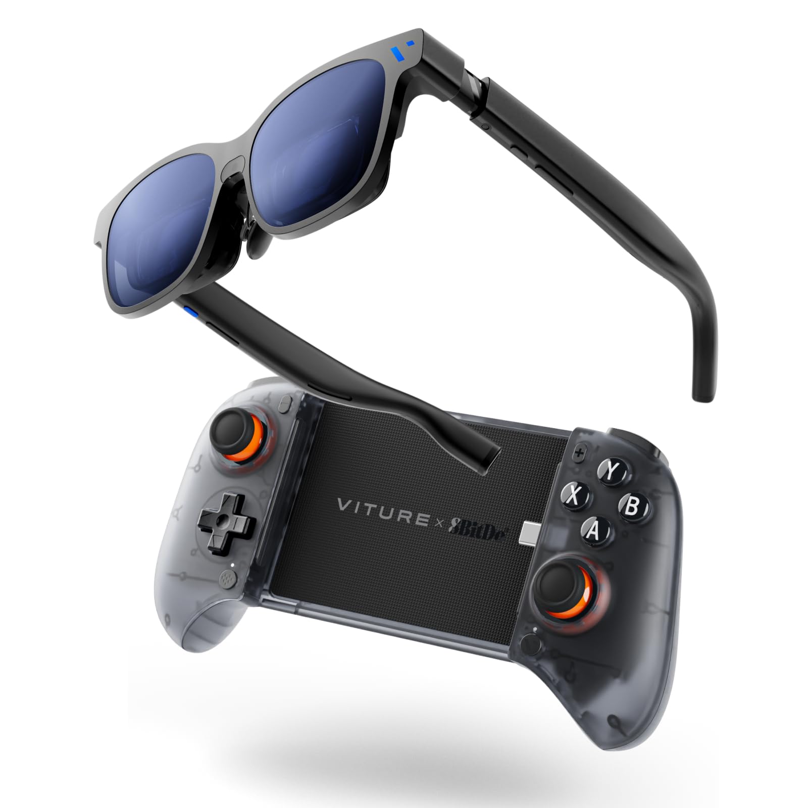 VITURE The Winning Combo — Beast XR-Brille X 8Bitdo Ultimate Mobile Gaming Controller Bundle, Weltweit Erste, Unterstützt XR-Brillen & Pro Android Gaming, Überall Gewinnen