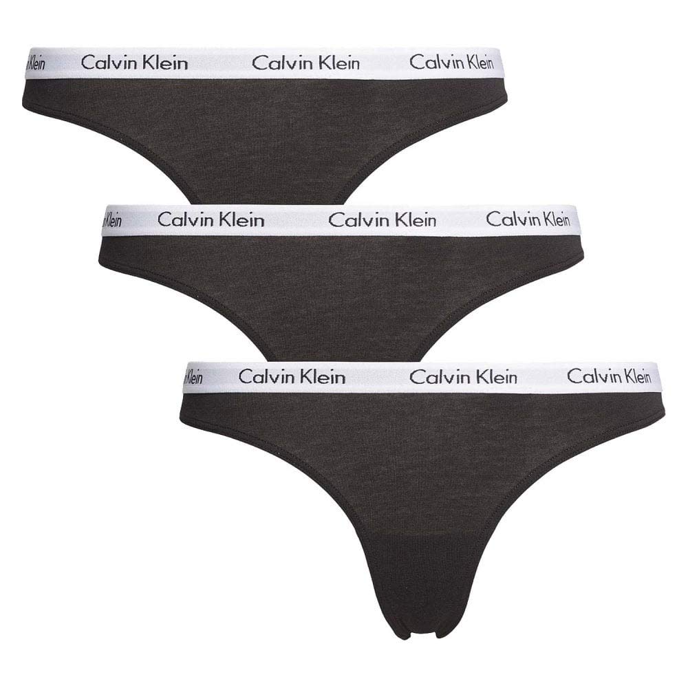 Calvin Klein Women's Thong 3Pk Underwear