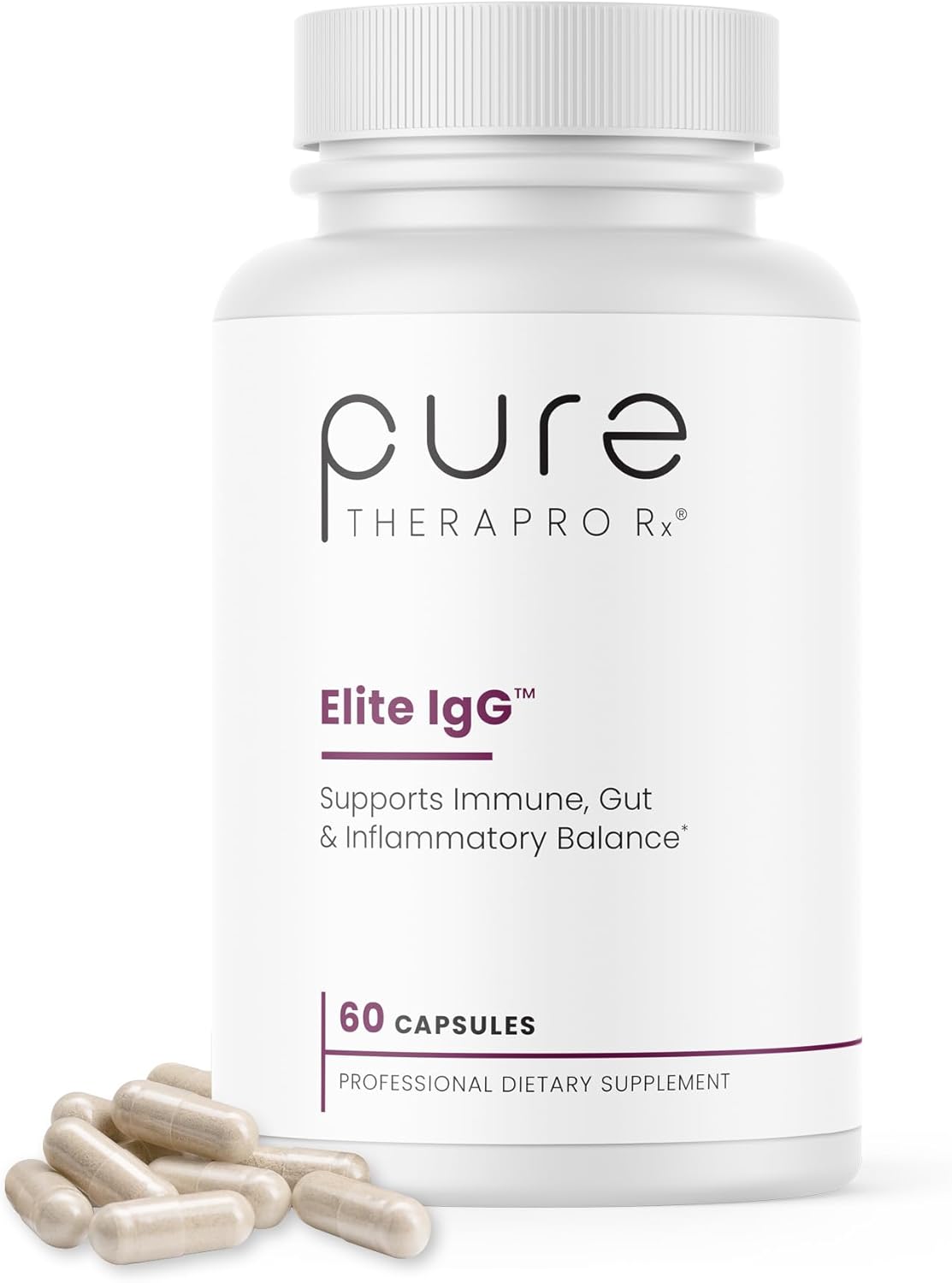 Pure TheraPro Rx Elite IgG Immunoglobulin Supplement 1100