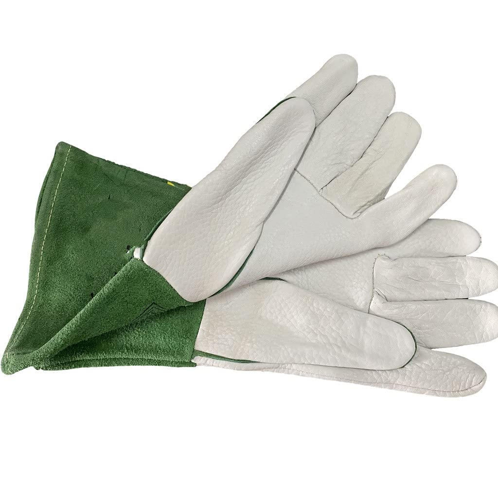 Leather Welder Work Glove Safety Hand Leather TIG MIG Welding Gloves Tools Gardening