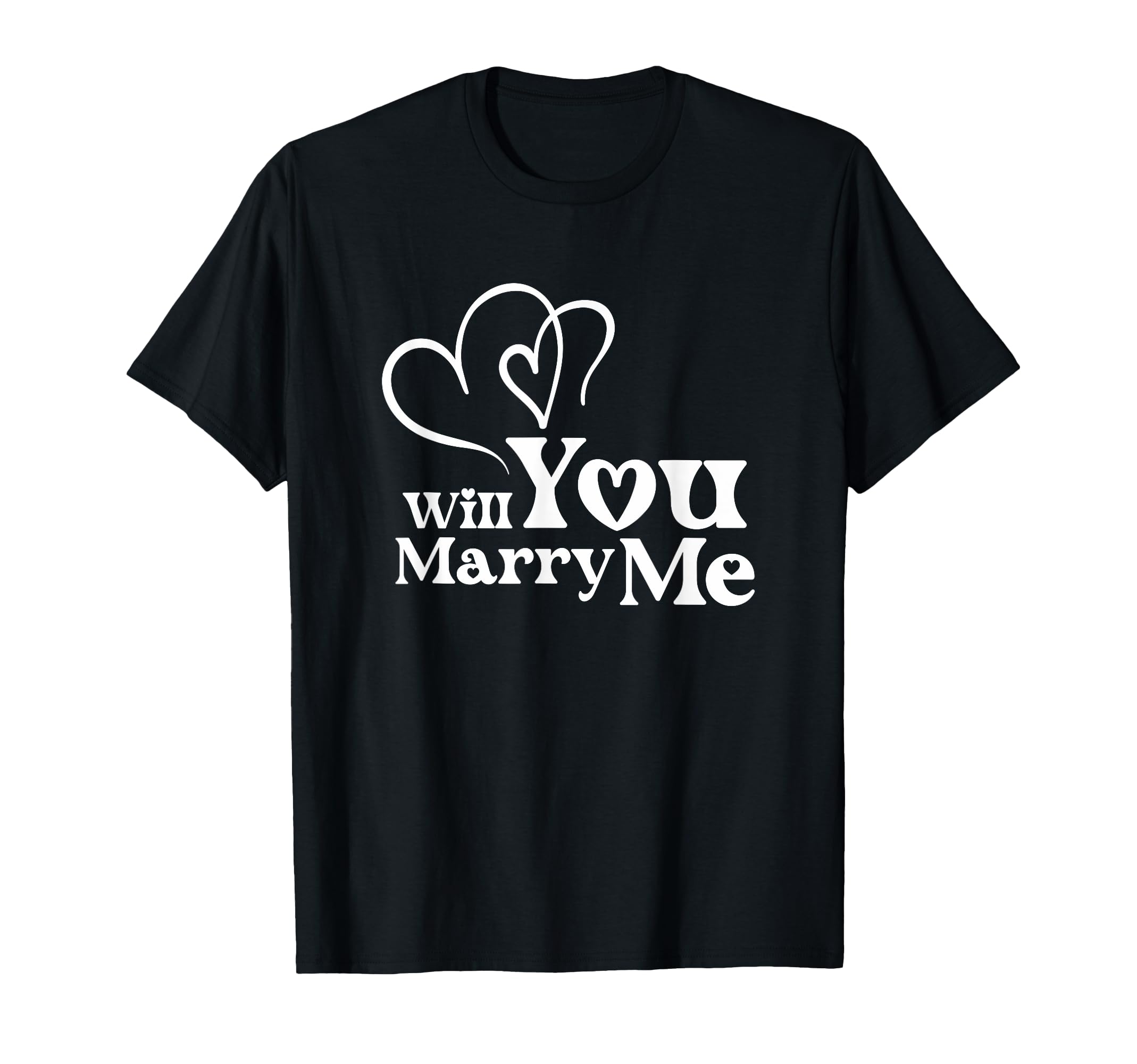 Cute Wedding Proposal marry me shirtWill you marry me - Funny Wedding Proposal T-Shirt