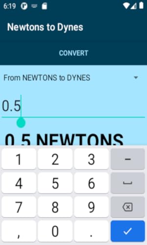 Newtons to Dynes Conversion Calculator