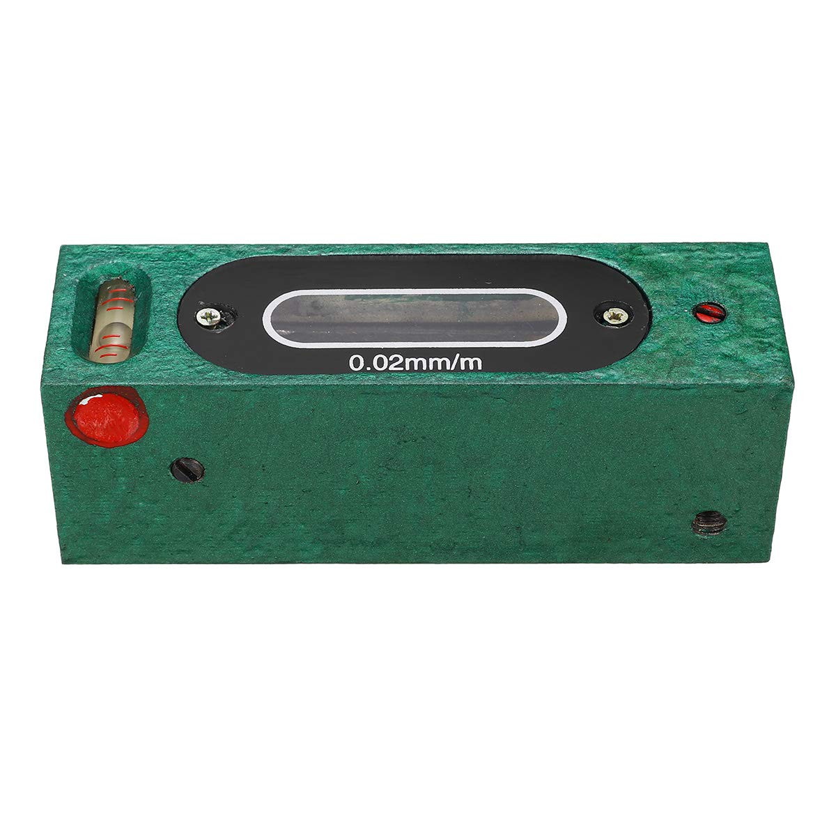 KingLan Precisión De Nivelador De Espíritu De Precisión De 100 Mm Nivelador De Herramienta De Nivel De Barra De Graduación De 0.02/0.05 Mm - # 02