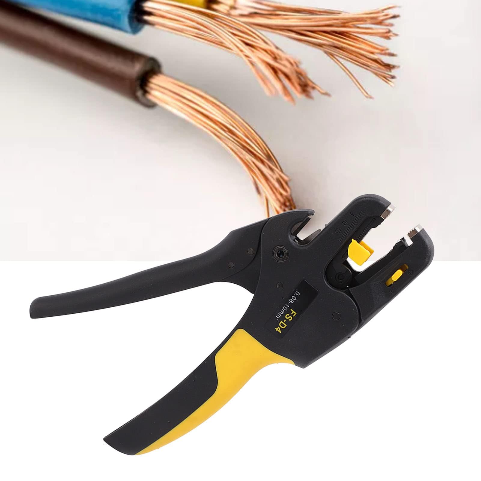 Wire Stripper Automatyczne Regulowane Szczypce do ściągania Izolacji ze ściągaczem Izolacji FS D4 (0.08-10mm²)
