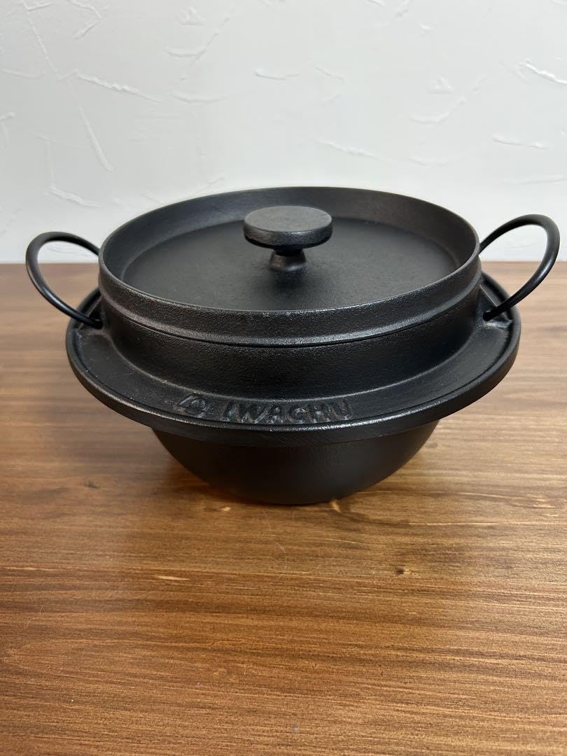 Amazon | 岩鋳 ご飯鍋 3合炊き 南部鉄器 | ノーブランド品