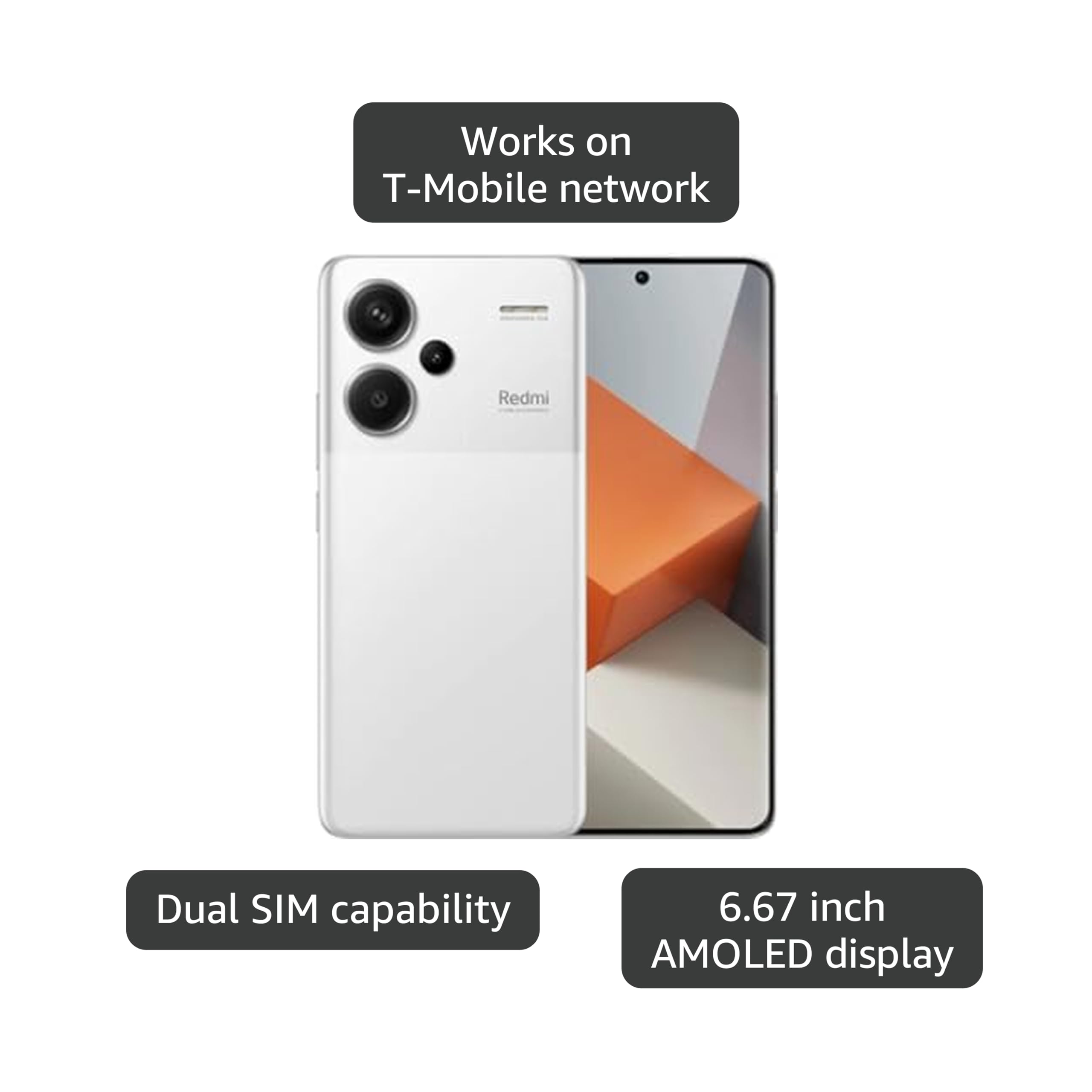 Amazon.com: Xiaomi Redmi Note 13 PRO+ 5G (256GB + 8GB) 6.67 Amazon.com: Xiaomi Redmi Note 13 PRO+ 5G (256GB + 8GB) 6.67