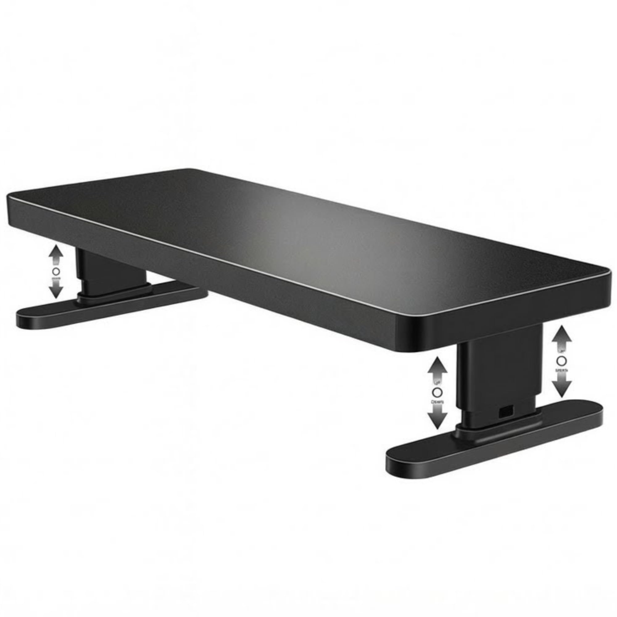 Adjustable Monitor Stand with 4 height options, Desk Shelf for Top of Desk Adjustable