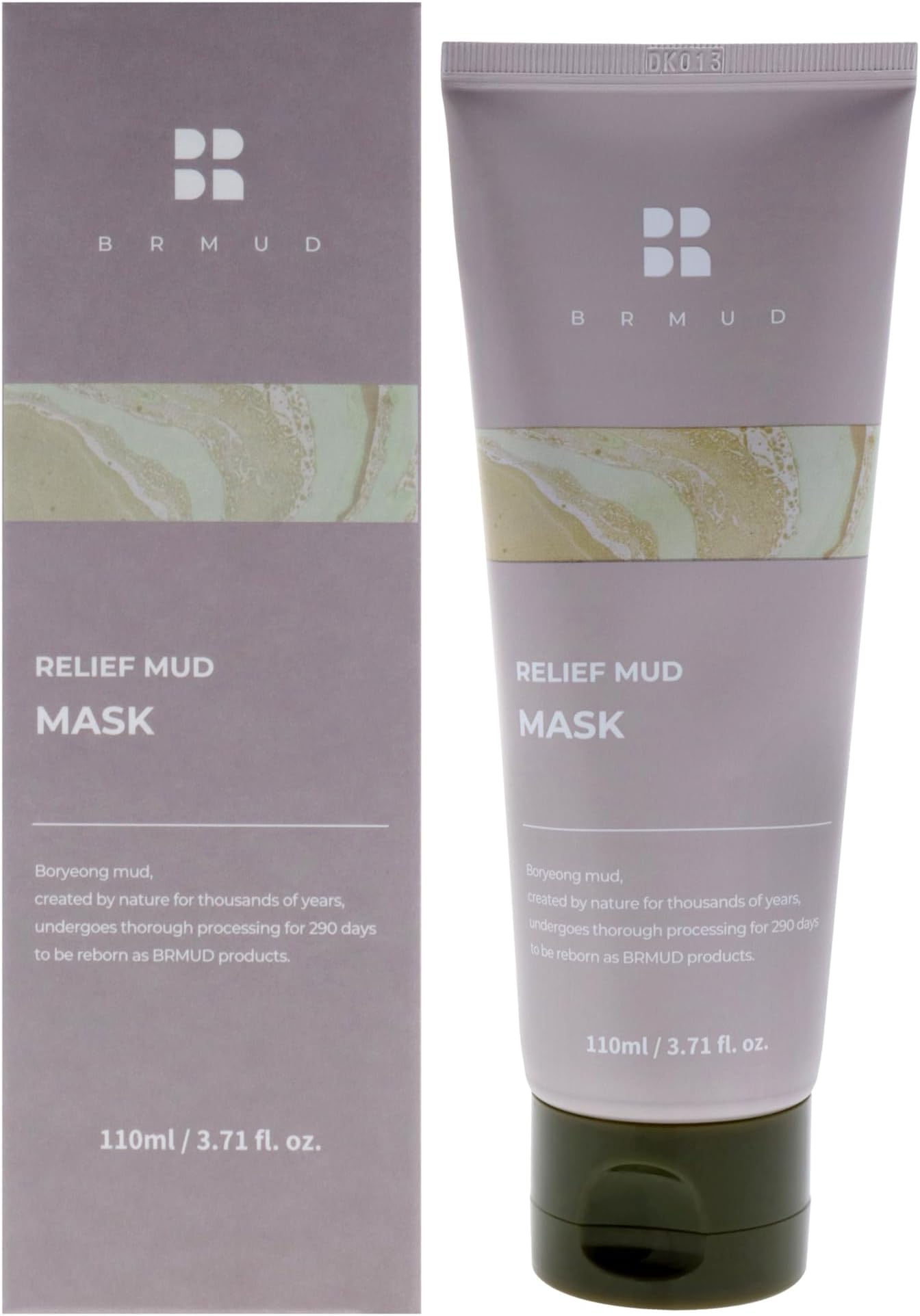 Relief Mud Mask by Brmud for Unisex - 3.71 oz Mask