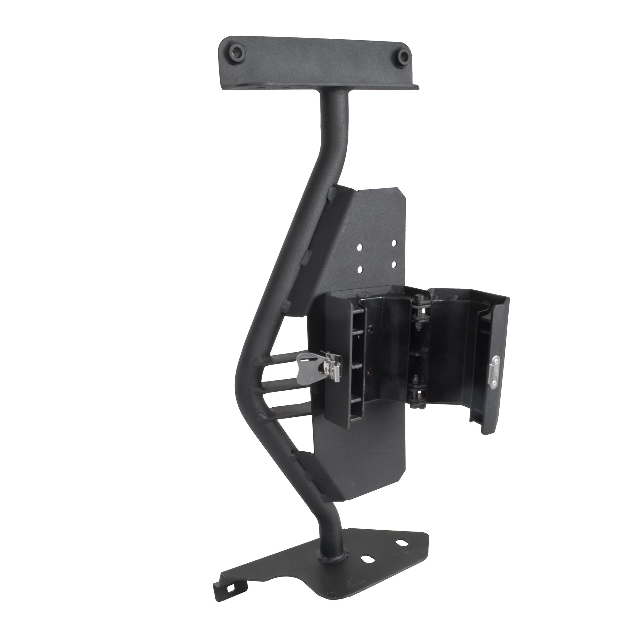 Go Rhino hydrauliczny uchwyt podnośnika | stal miękka, teksturowany czarny | 701005T | pasuje do Jeep Wrangler 2018-2024; 2020-2023 Jeep Gladiator