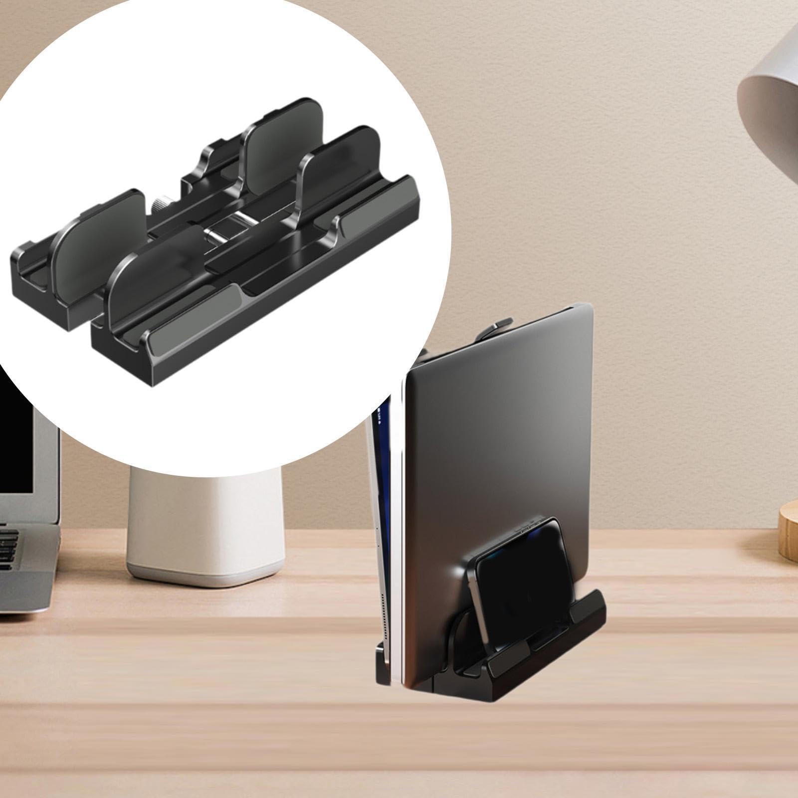 Dock Stand per computer portatile, antiscivolo, per un supporto stabile, design elegante per uso domestico e ufficio