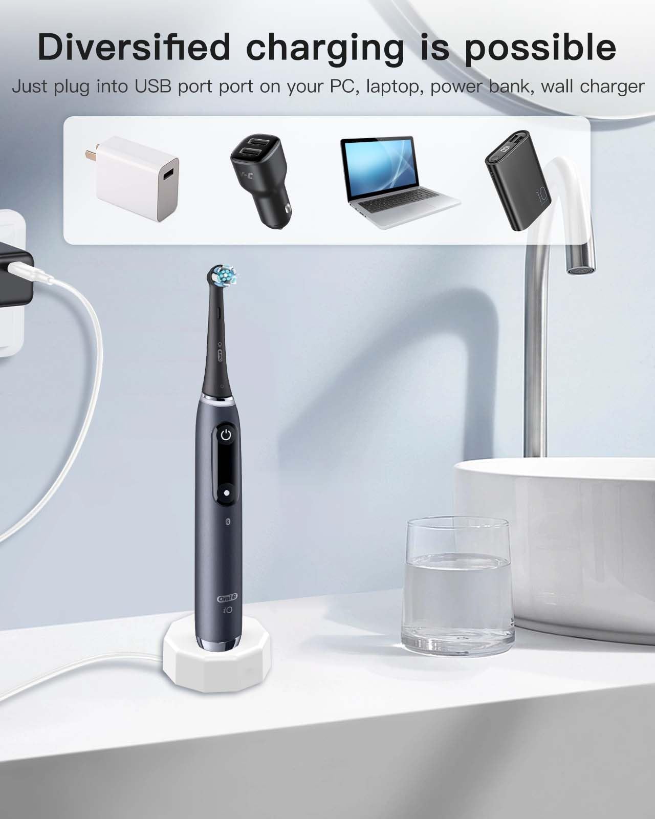 Amazon.co.jp: オーラルB電動歯ブラシ交換用充電器、USB Type-C充電器