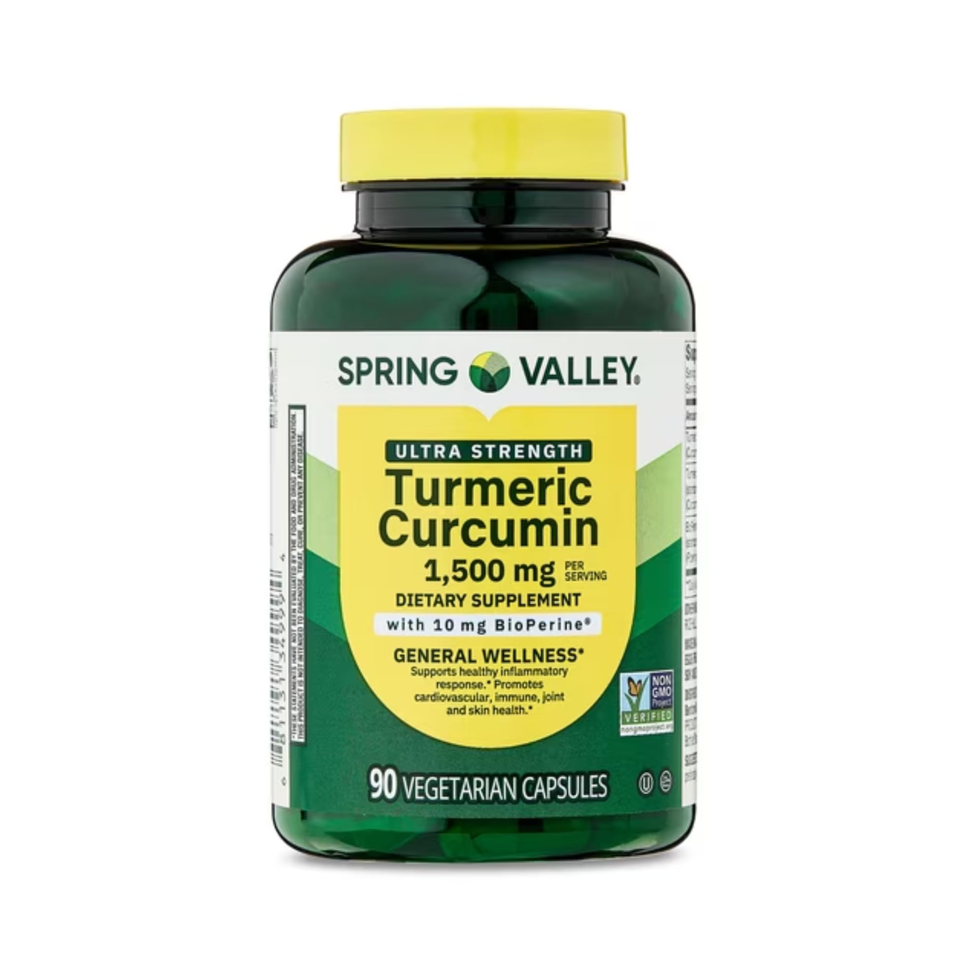 Spring Valley Turmeric Supplement | Turmeric Curcumin Supplement, Ultra Strength 1,500 mg, 90 Count + STS Sticker. — Amazon image 2