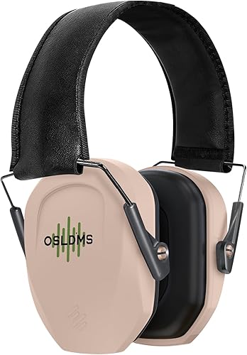 Shooting Hearing Protection Earmuffs, NRR 34dB Maximum Ear Protection Earmuffsfor Gun Range,Hunting