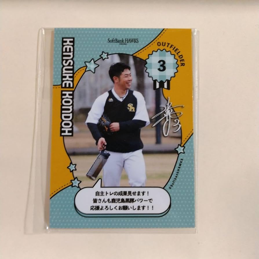 ソフトバンクホークスtカード福岡限定レア ホークスカードコレクション・タカコレ」のデジタルカードを実物