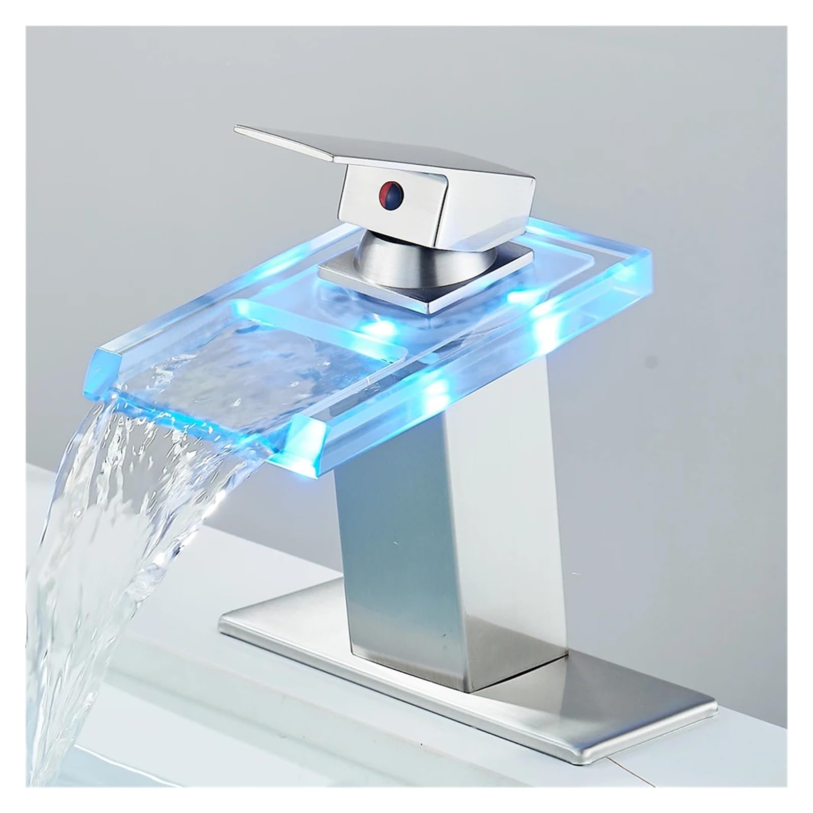 Robinet mitigeur cascade en verre pour moderniser votre salle de bains - 6