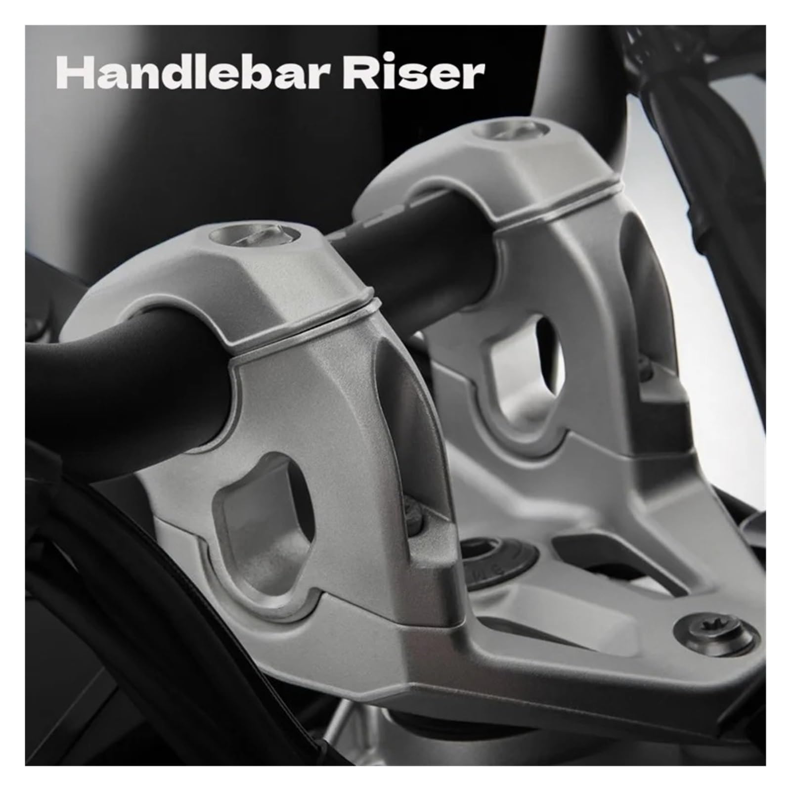Elevador De Manillar Universal Metal para BMW para R1300GS R 1300 GS 1300GS para ADV 2023-2025 Adaptador Extensión Abrazadera para Barra Elevadora Manillar