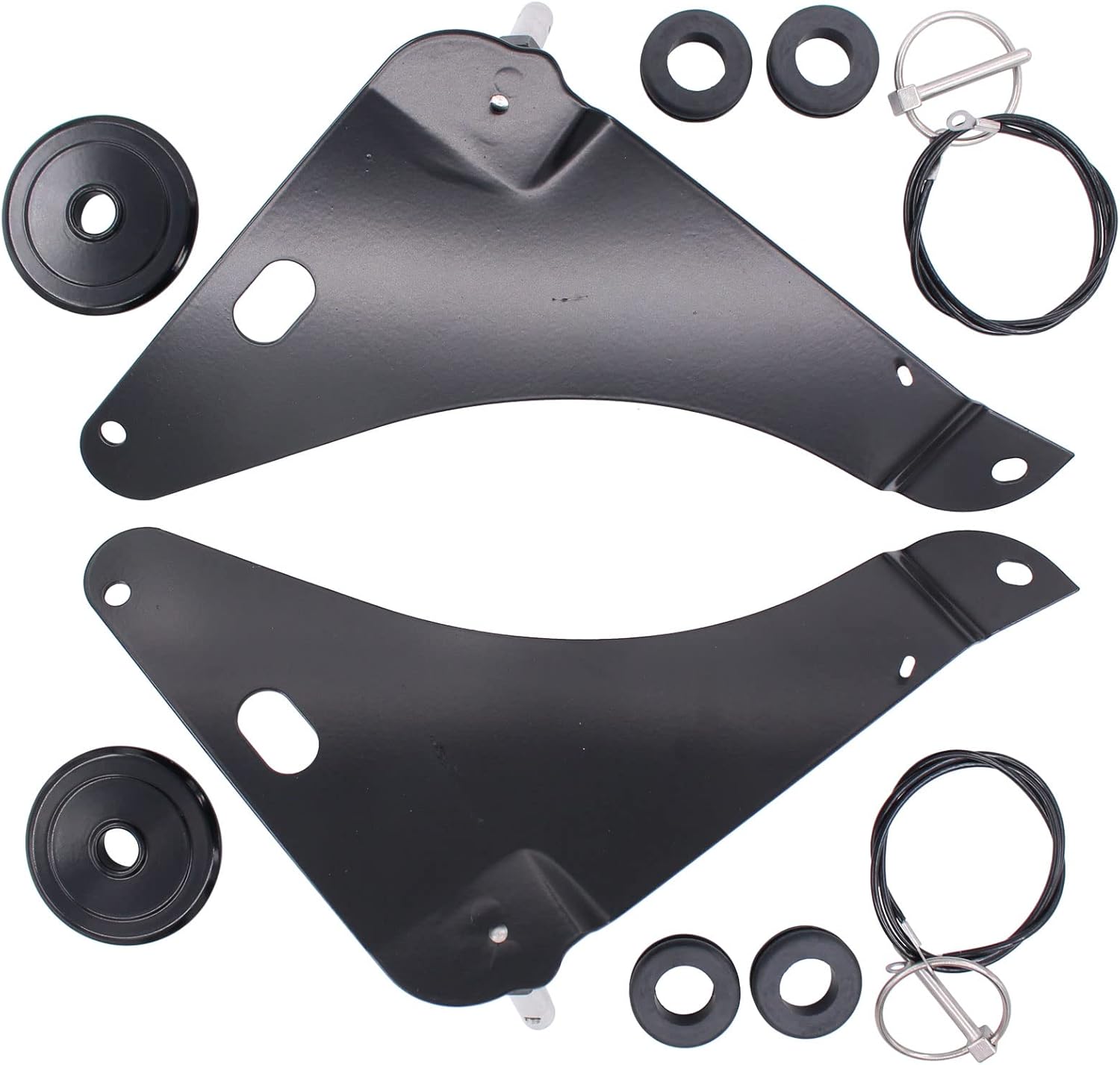 MOTOKU Black Hood Pin kit for Dodge Challenger 20082023 Automotive