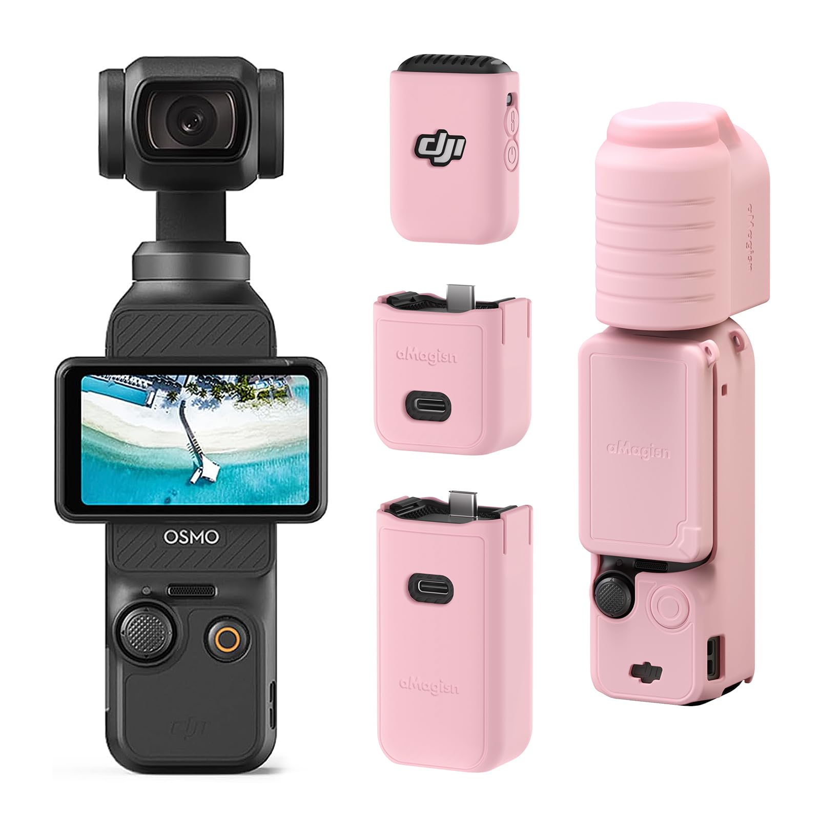Amazon.com : Silicone Protective Case Cover for DJI Osmo Pocket 3