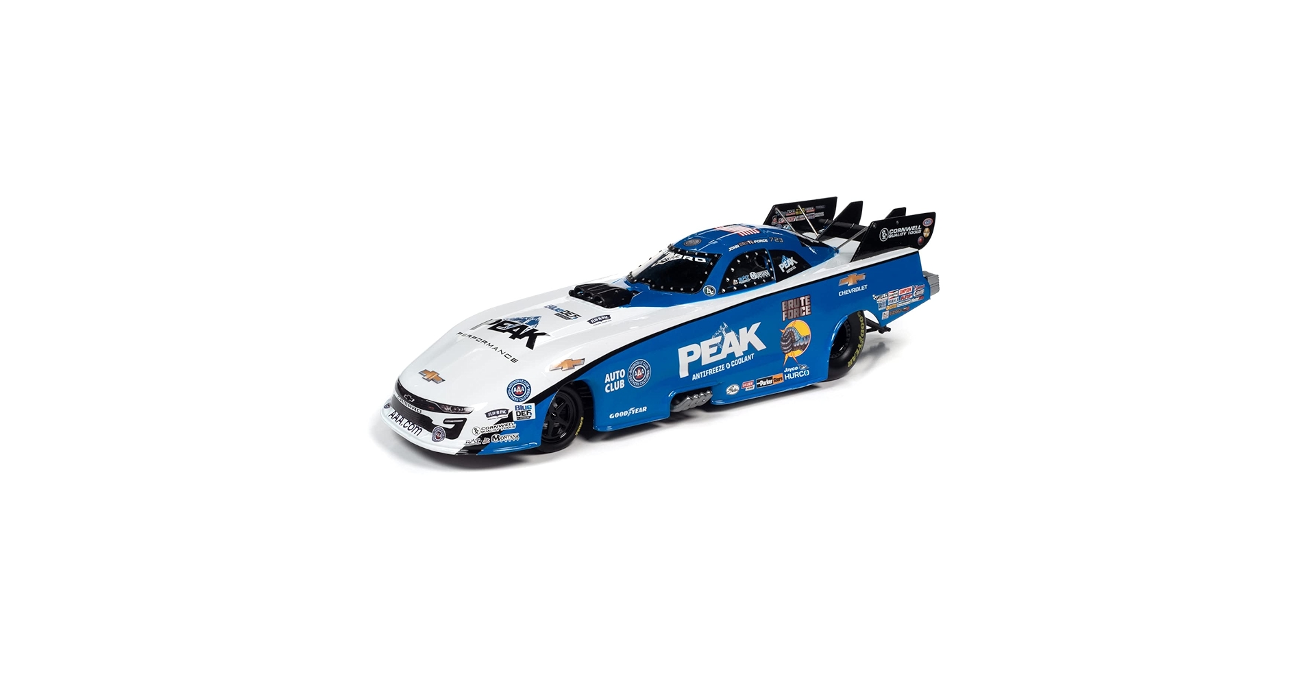 BIG JOHN FUNNY CAR 1/25 スケールキット 2001 John Force 10x Champion 1:24 Scale Action Die Cast