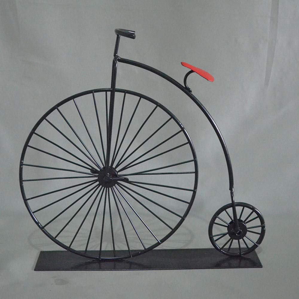 Vintage Riesenrad Statue Aus Metall - Drehbares Tischdekoration Für Wohnzimmer & Büro - 9,5x8,2cm