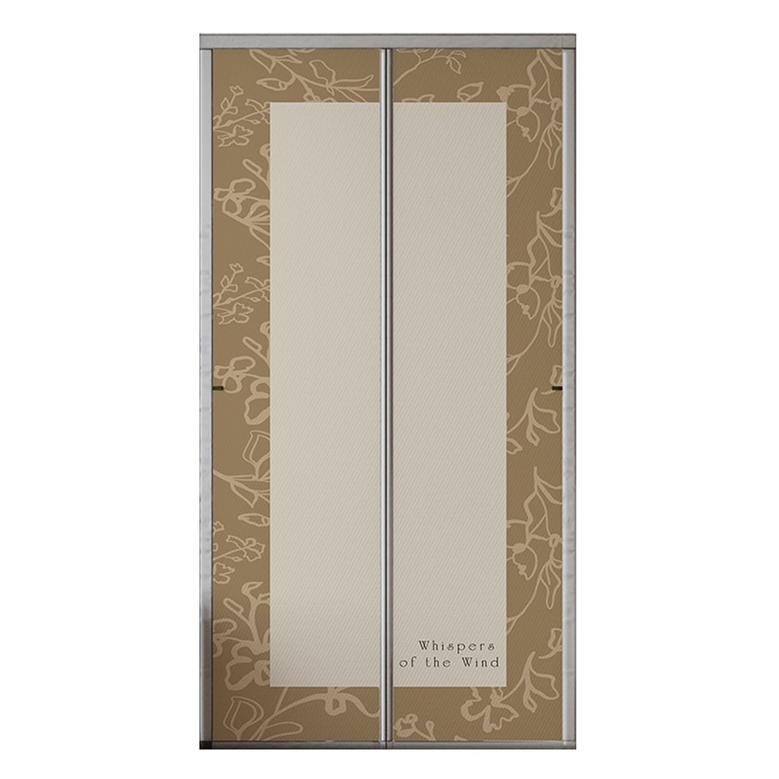 Moustiquaire porte magnétique 120x200cm rideau amovible appartement