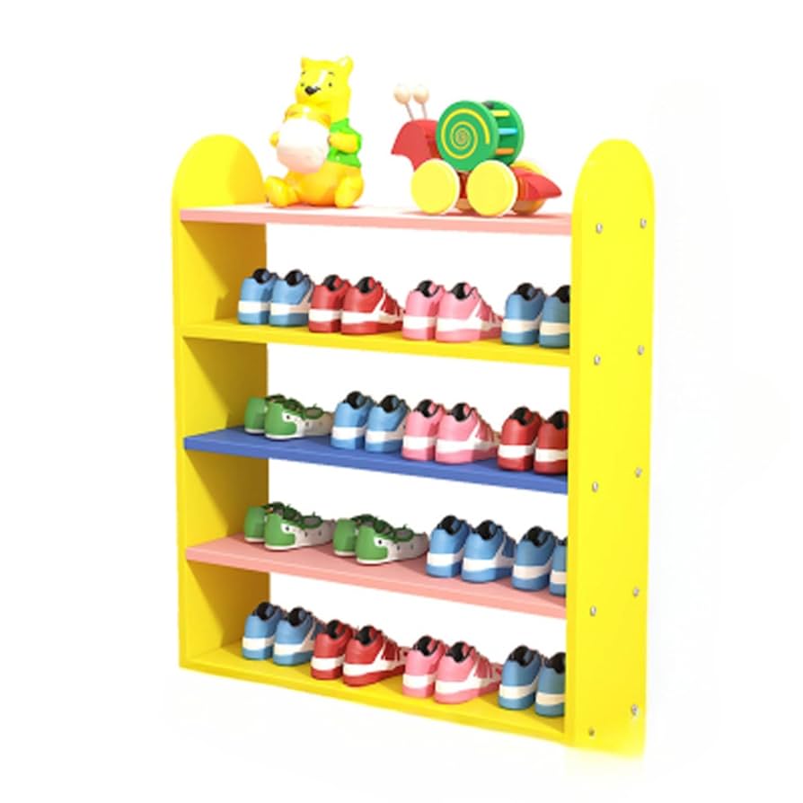 (^^)　保育園ラック Amazon｜オープンシューズラック 靴収納 シューズボックス 下駄