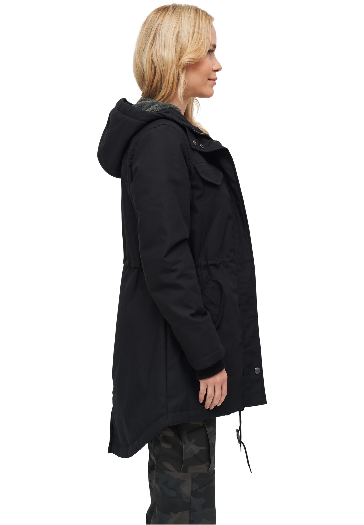 Brandit Marsh Lake parka damska, czarny, 5XL