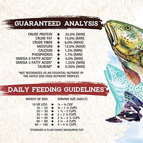 Inception® Dry Dog Food Fish Recipe – Complete and Balanced Dog Food – Legume Free Meat First Dry Dog Food – 4 lb. Bag (13278)