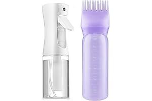 Hair Applicator Bottle and Continuous Spray