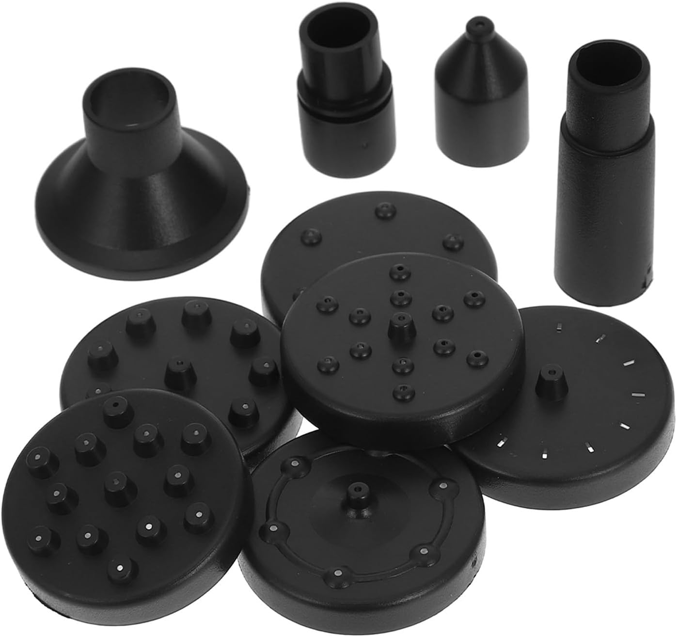 3 Sets Solar Powered Bird Bath Fountain Accessories with Abs Nozzles