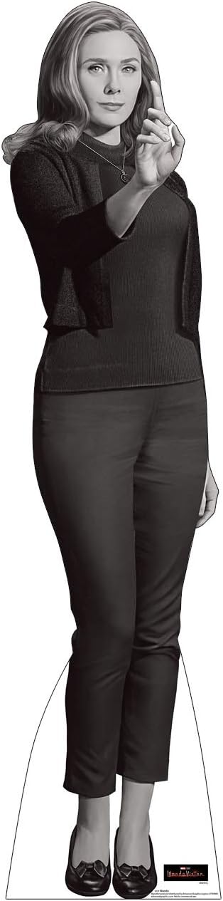 Cardboard People Scarlet Witch Life Size Cardboard Cutout Standup - Marvel's WandaVision