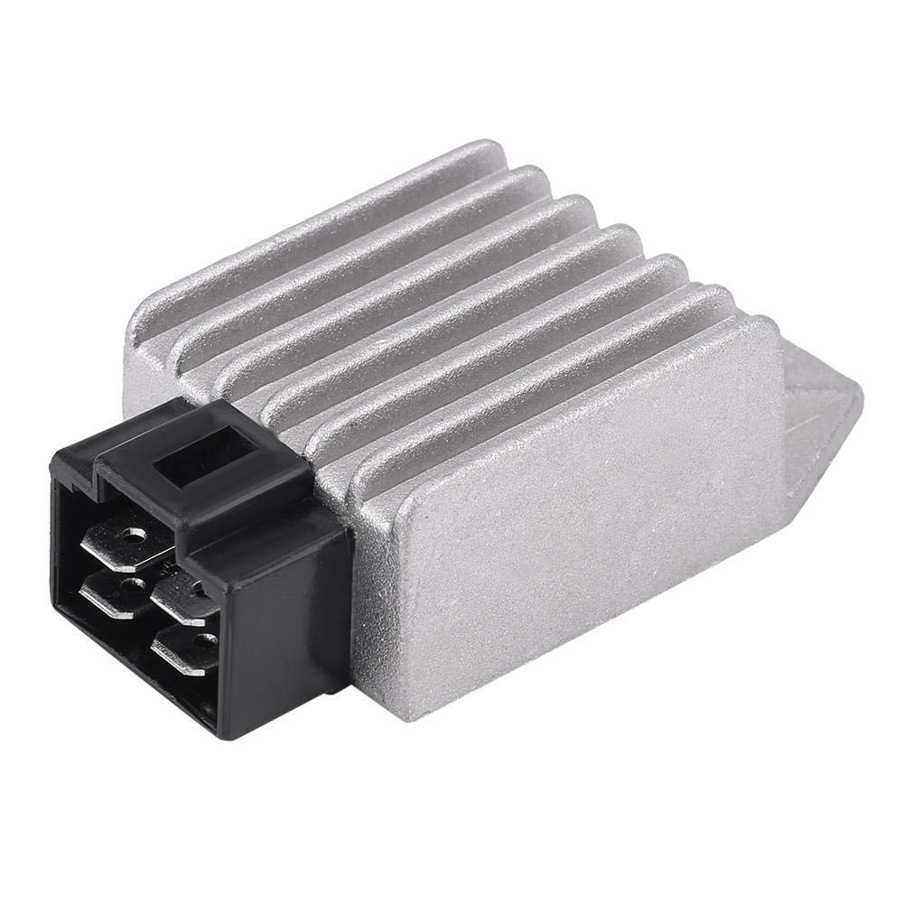 GOOFIT 4-Pin di Tensione raddrizzatore con 4 Fili sostituzione per Moto ATV ciclomotore motorino Go Kart