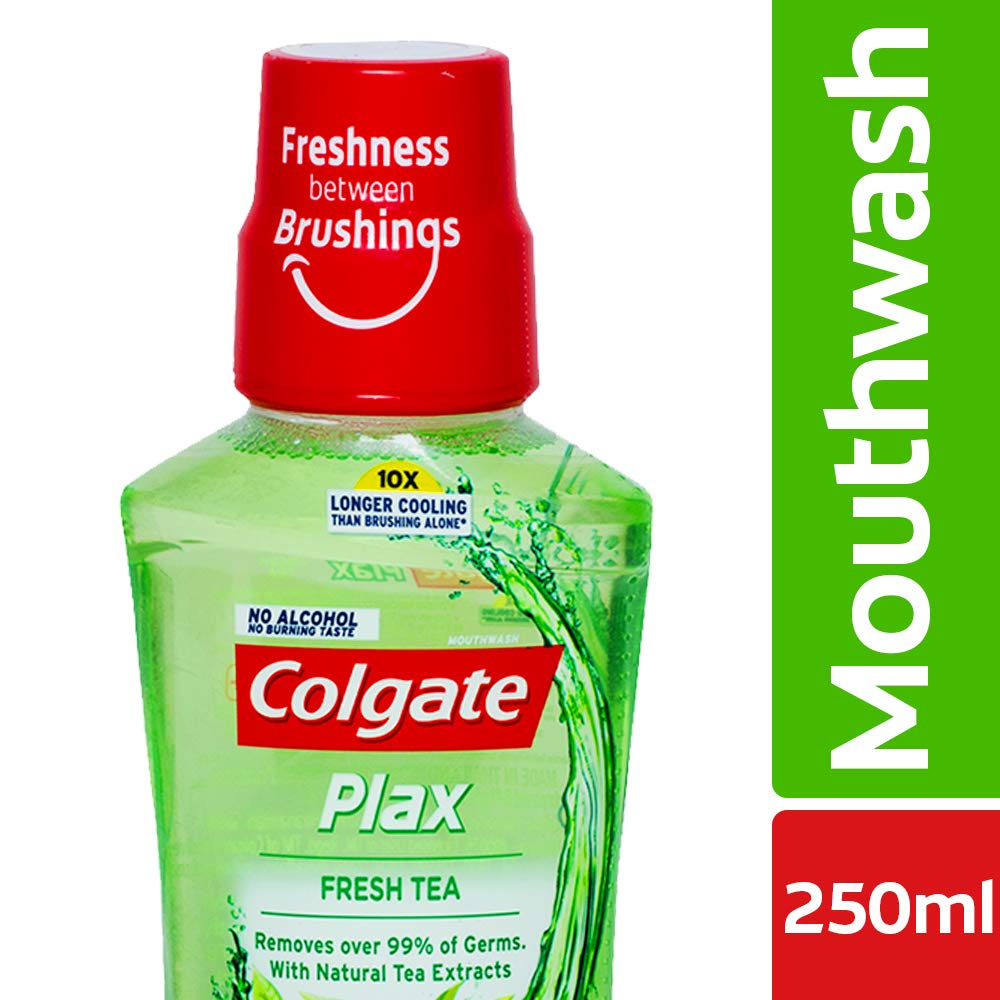 Colgate Plax Fresh Tea Mouthwash - 250 ml - India