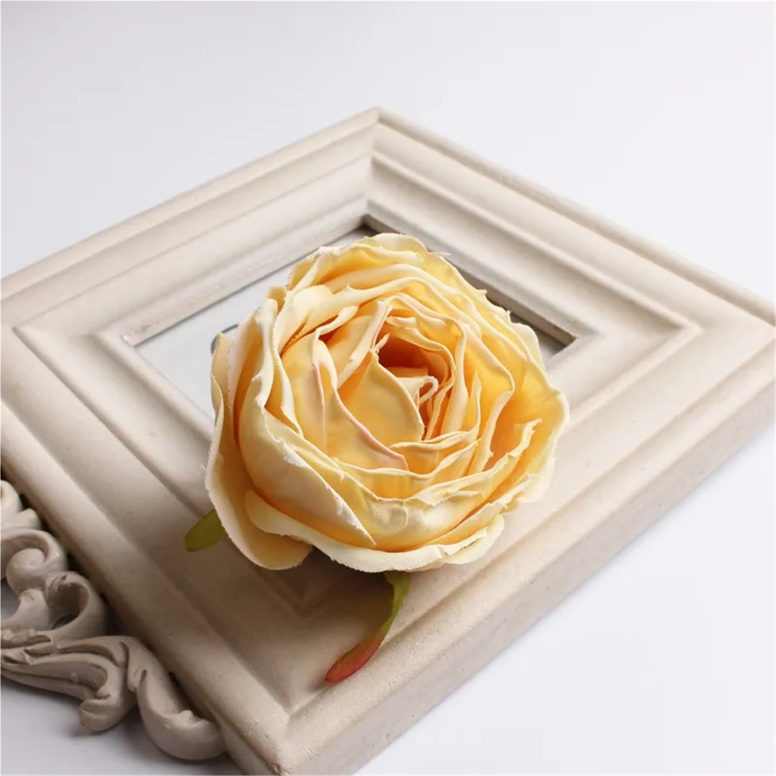 Fiori Di Stoffa 50 pezzi 14 colori 7 cm testa di fiore in tessuto di seta artificiale for fai da te matrimonio bouquet da
