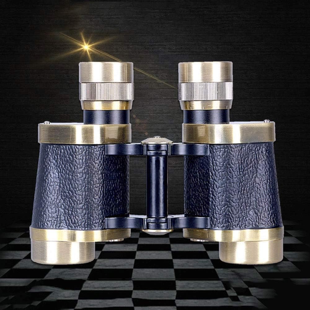 Bronze High-Definition Glasses Specular Light-Visible Coordinate Ranging Shock-Proof Dual-Barrel Military Telescope