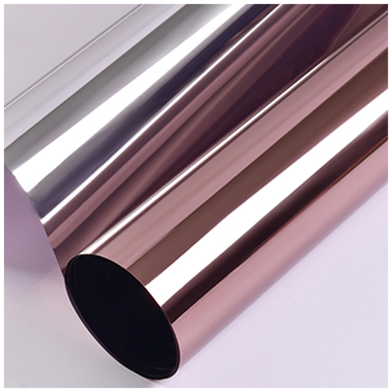 Heat Reflective Window Film, Mirror for Privacy, Self-adhesive Sticker, Anti Control,WxH-140x500cm(40x300cm(15.7 * 118in))
