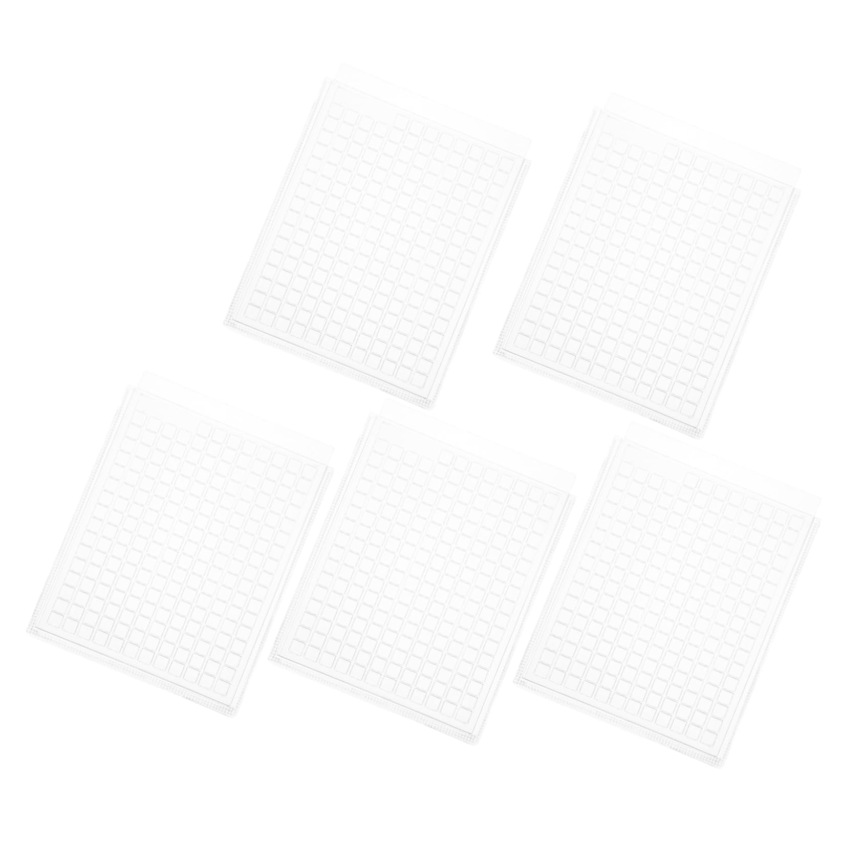 VICASKY Bead Storage : 5pcs Portable Jewelry Box Individual Gemstone Trays for Nail Art