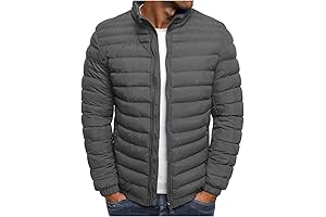 Warm and Stylish Mens Puffer Jacket