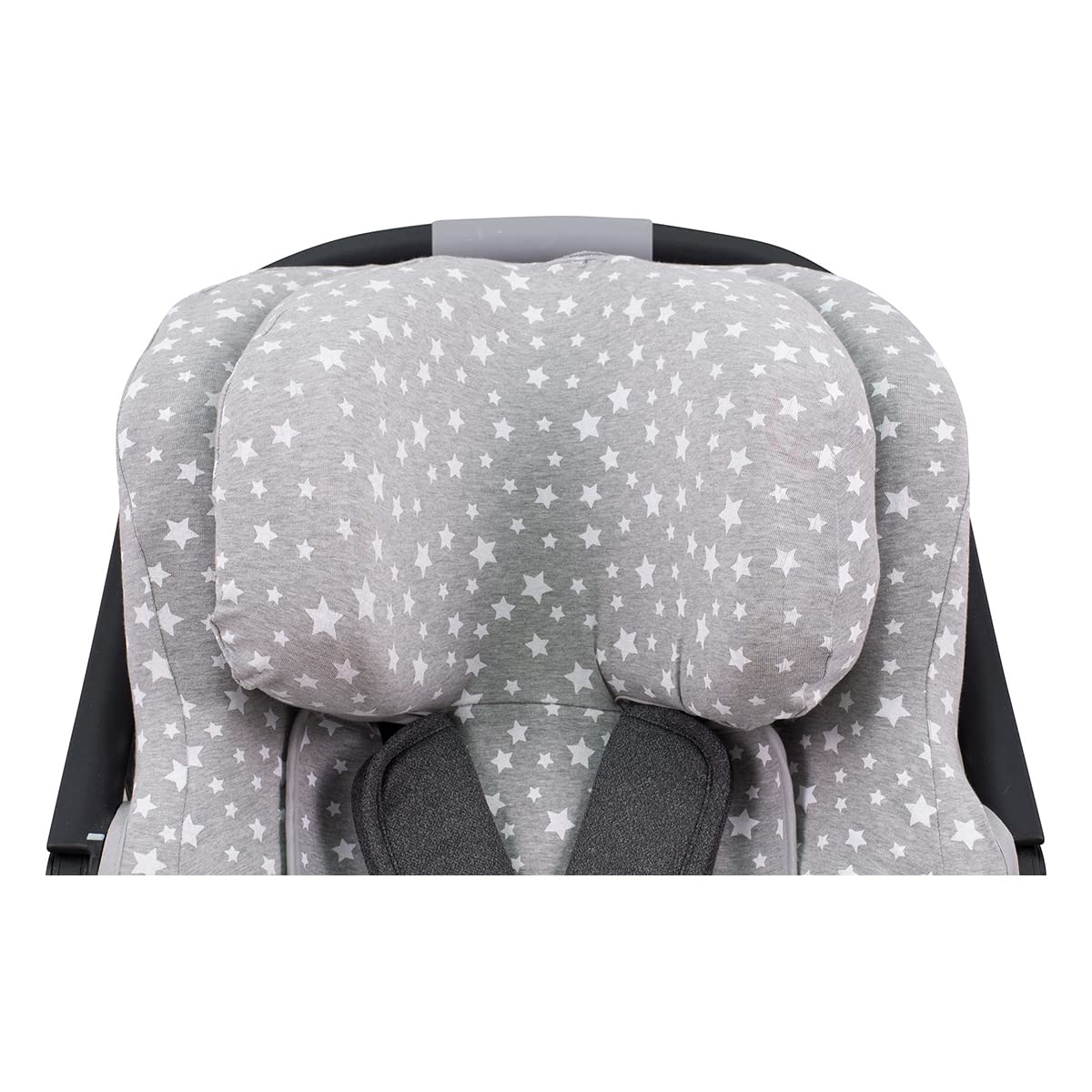 JYOKO KIDS Funda de Algodón para Silla Portabebé Compatible con Concord Neo y Jane Koos (White Star)