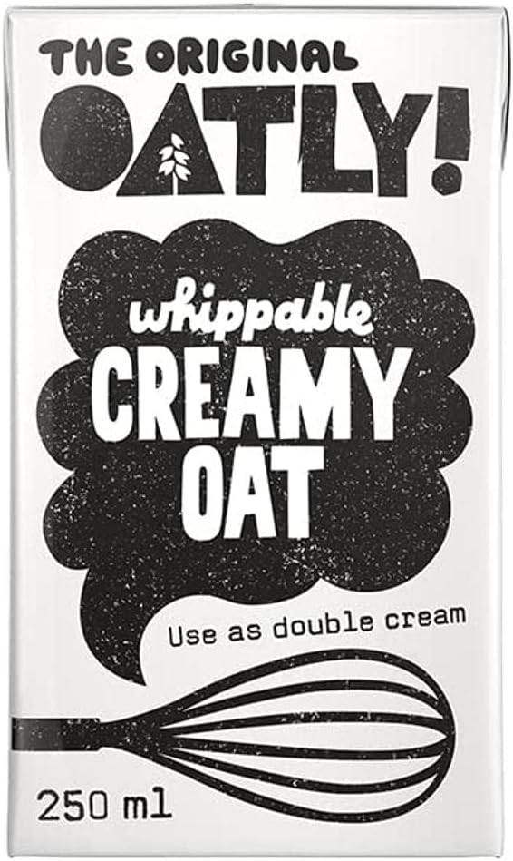 Oatly Whippable Creamy Oat Double Cream, 250ml