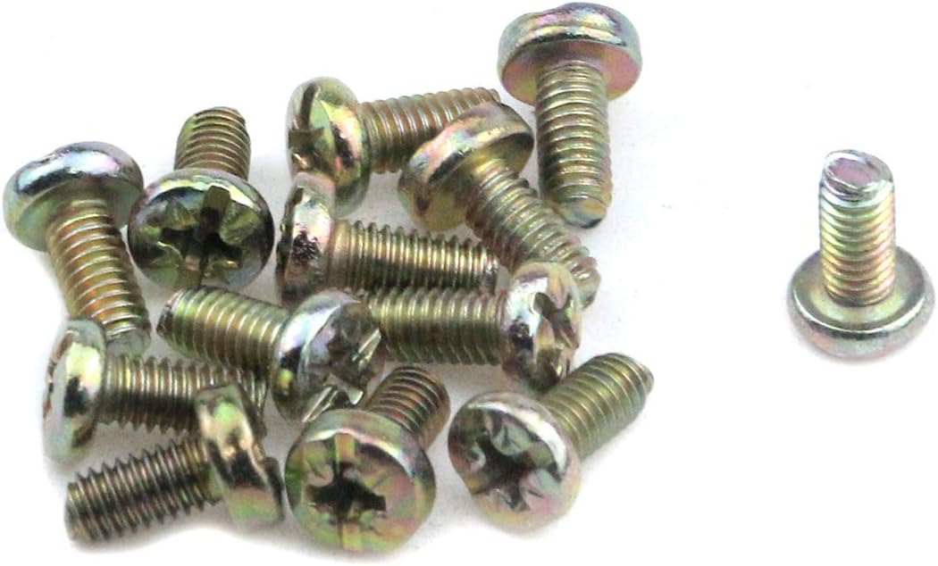 Coshar 6pcs Closet Rod Bracket Curtain Pole Sockets, Black