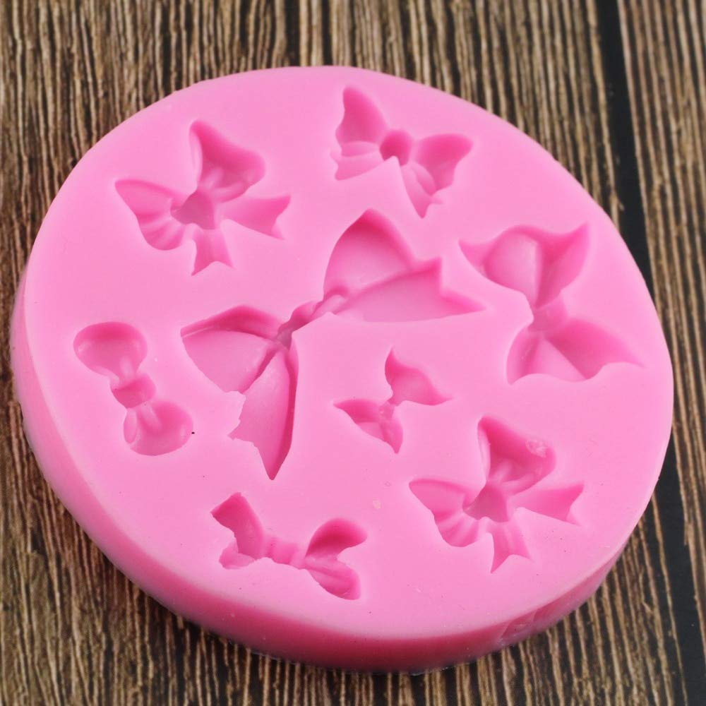 Stampo Silicone Fiocchi Per Torte - 6 Pezzi 3D Per Fondente, Cioccolato E Decorazioni