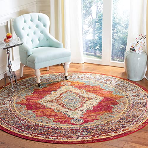 Tapete redondo 7 pies SAFAVIEH Crystal Collection