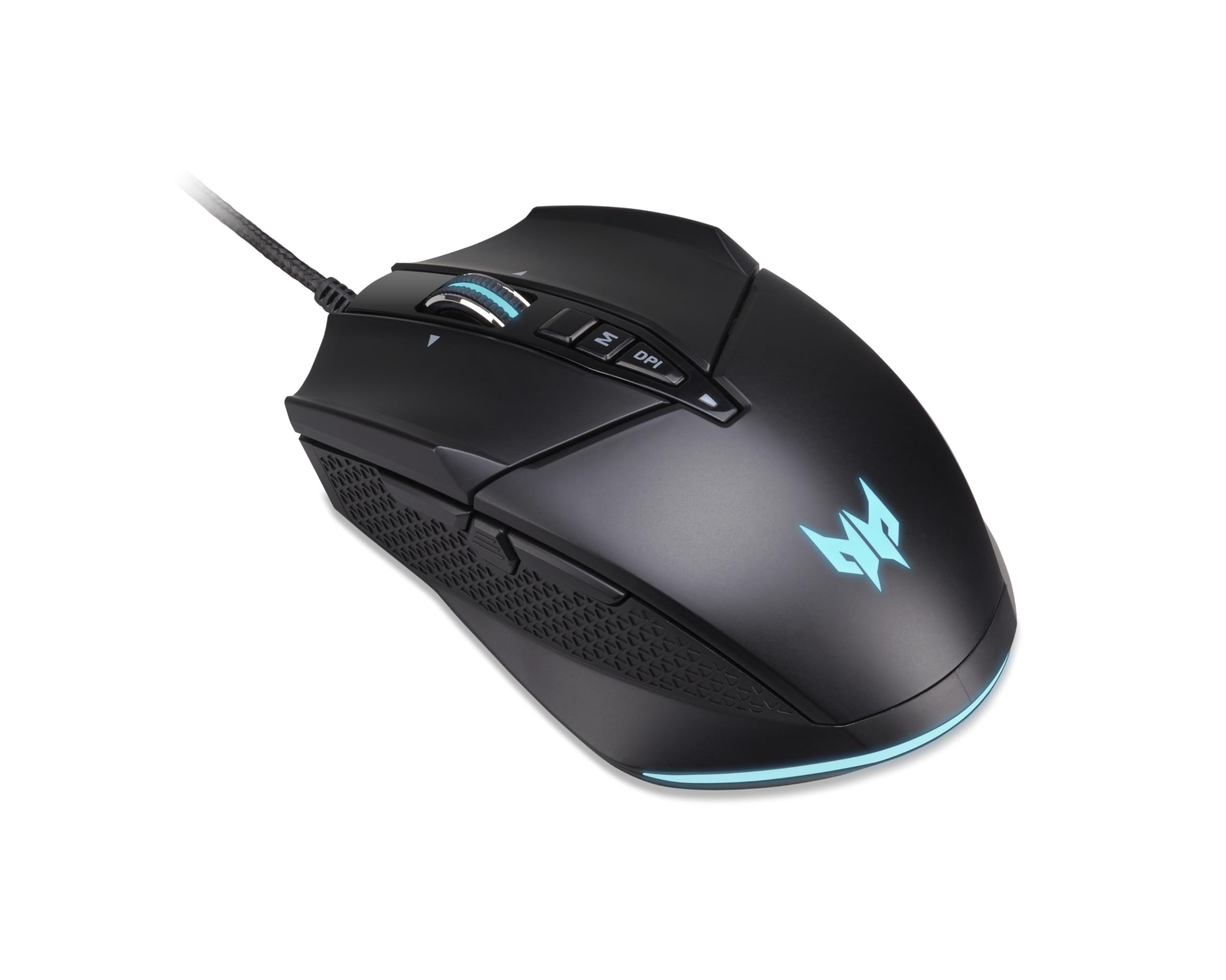 Predator Cestus 335, Souris Gaming Jusqu’à 19000 DPI, 5 Niveaux DPI, 10 Boutons Programmables Avec Buster Fire, IPS 400, Capteur Pixart 3370, Défilement Infini, Souris USB, Noir