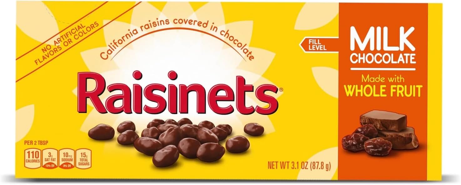 Raisinets 3.1 Ounce Theater Box