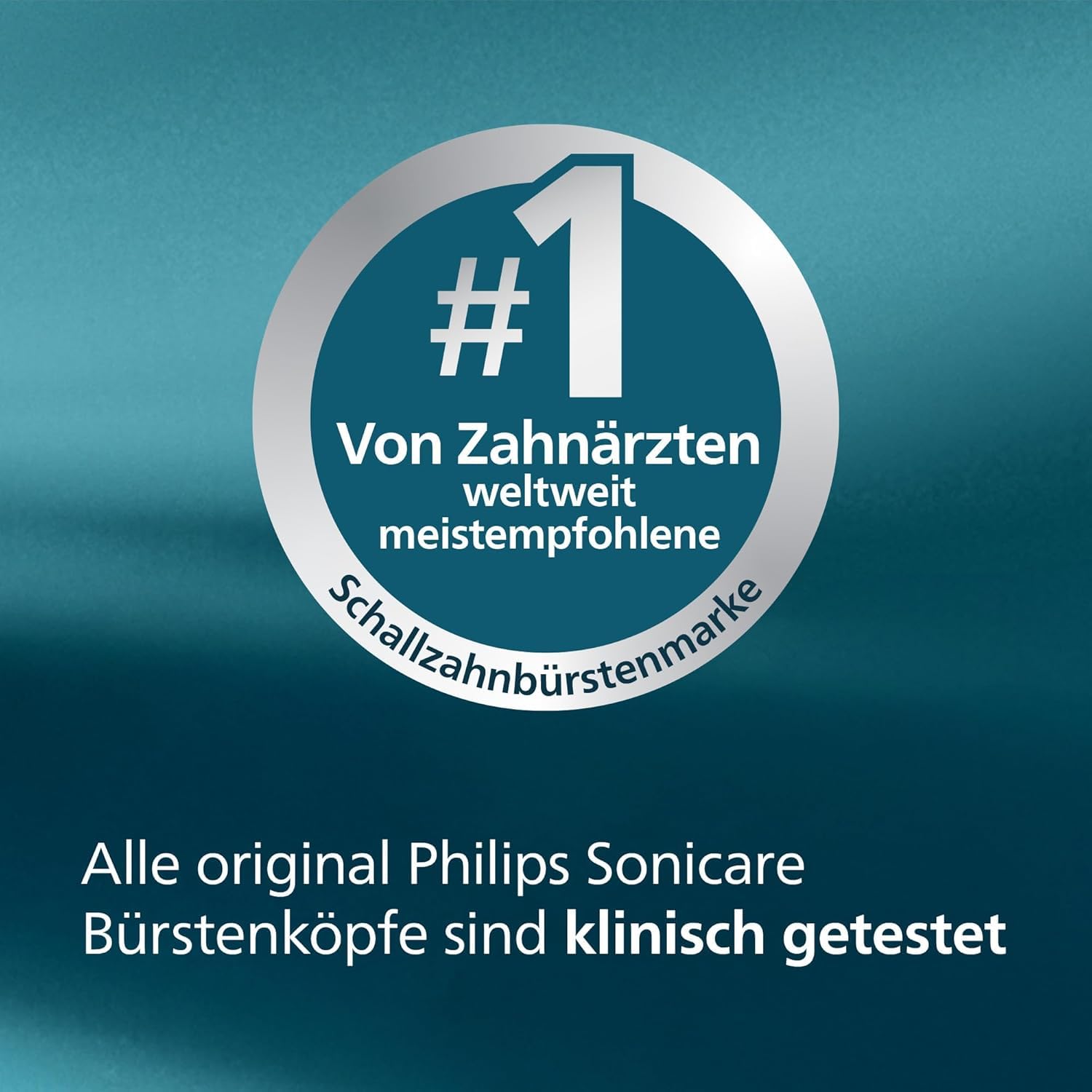 Philips Sonicare 3100 elektrische Zahnbürste, Schallzahnbürste, Zweierpack, Weiß + Philips Sonicare C1 ProResults, Original Ersatzbürstenköpfe, Weiß, 4er-Pack