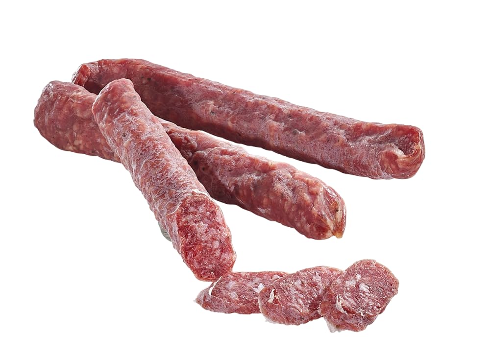 Almgourmet - Südtiroler Feuerwurzn - 5 Paar - scharfer Snack - Wurstspezialität aus den Bergen